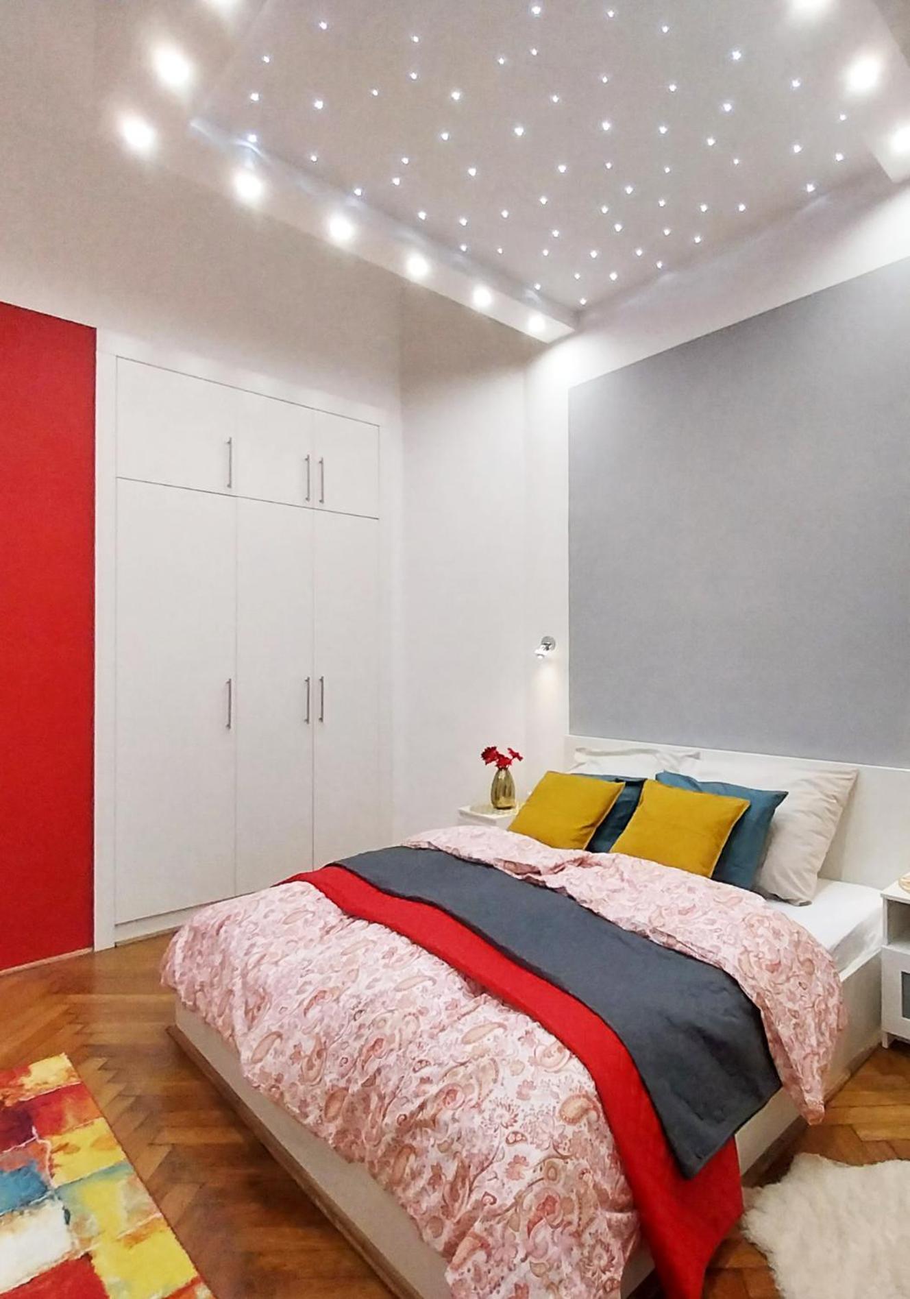 King Bed & Cozy Lighting, Free Wifi In Apartmán Budapešť