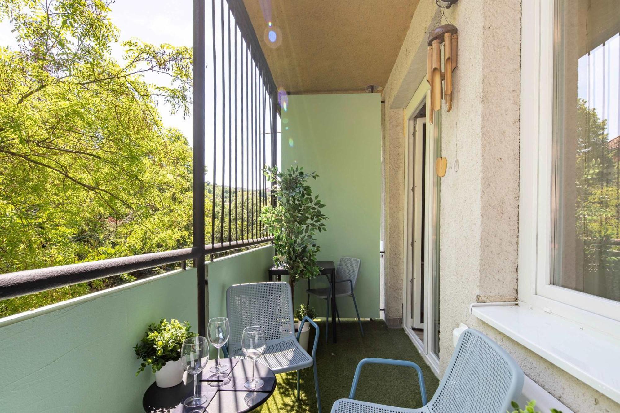 - Balcony - Comfy - Appartement Boedapest
