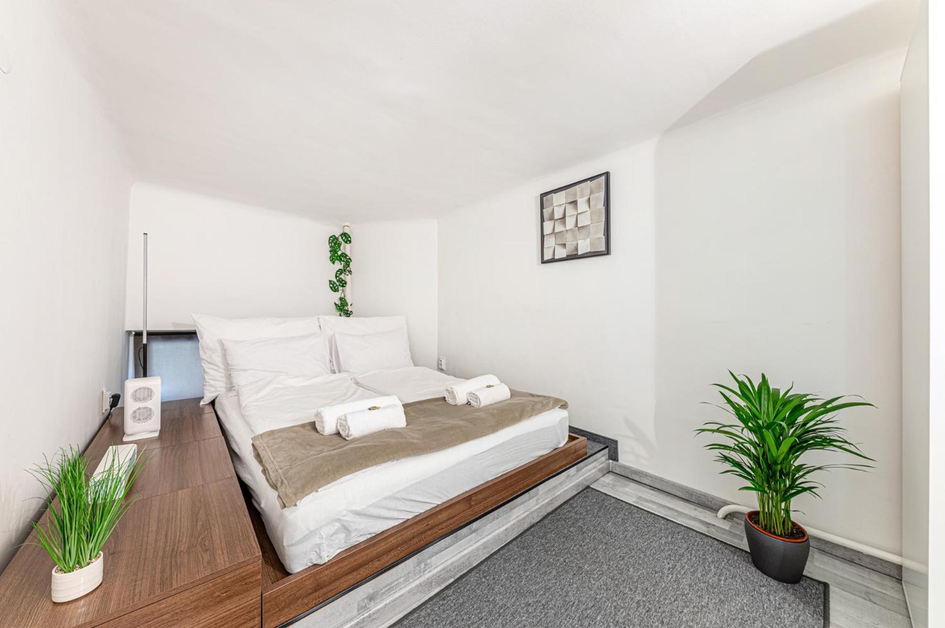 Apartament Westend Loft Chic 2br W Ac By Nyugati & M3 Metro Budapeszt