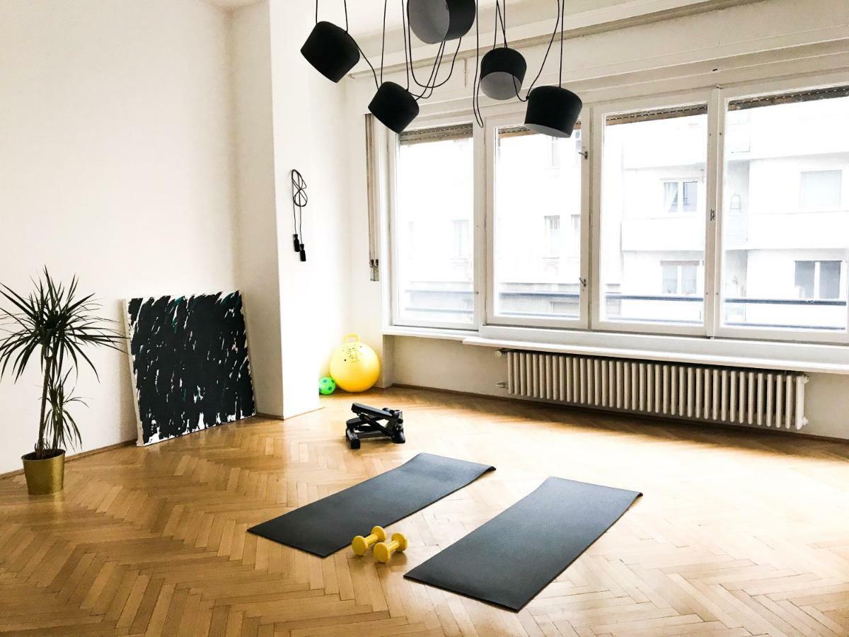 Apartment Spacious Bauhaus Icon Flat With Fitness In Central Buda, Close To The River And Margaret Island